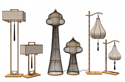 落地?zé)鬝U模型免費(fèi)_落地?zé)鬝U模型庫(kù)「每日更新」-集簡(jiǎn)空間 紡織品