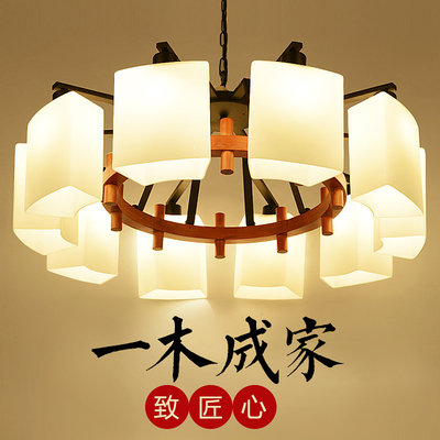 融合傳統(tǒng)與現(xiàn)代 新中式實(shí)木吊燈的美學(xué)與應(yīng)用